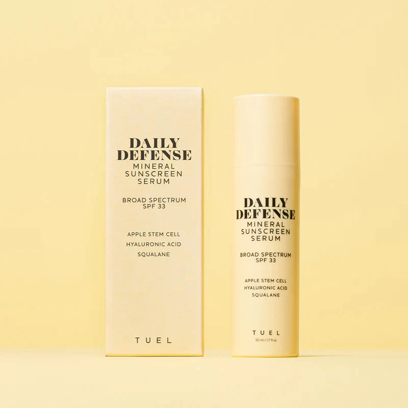 TUEL DAILY DEFENSE MINERAL SERUM - SPF