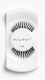 Professional Band Lashes - "Natural-Glamour" Style Handmade from 100% Human Hair - for Natural Look and Feel Tapered Ends - for Seamless Blending with your Natural lashes Black