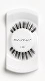 Professional Band Lashes - "Natural-Glamour" Style Handmade from 100% Human Hair - for Natural Look and Feel Tapered Ends - for Seamless Blending with your Natural lashes Black