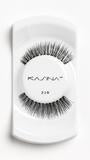 KASINA EYELASHES Professional Band Lashes - "Natural-Glamour" Style Handmade from 100% Human Hair - for Natural Look and Feel Tapered Ends - for Seamless Blending with your Natural lashes Black