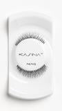 KASINA EYELASHES Professional Band Lashes - "Natural-Glamour" Style Handmade from 100% Human Hair - for Natural Look and Feel Tapered Ends - for Seamless Blending with your Natural lashes Black