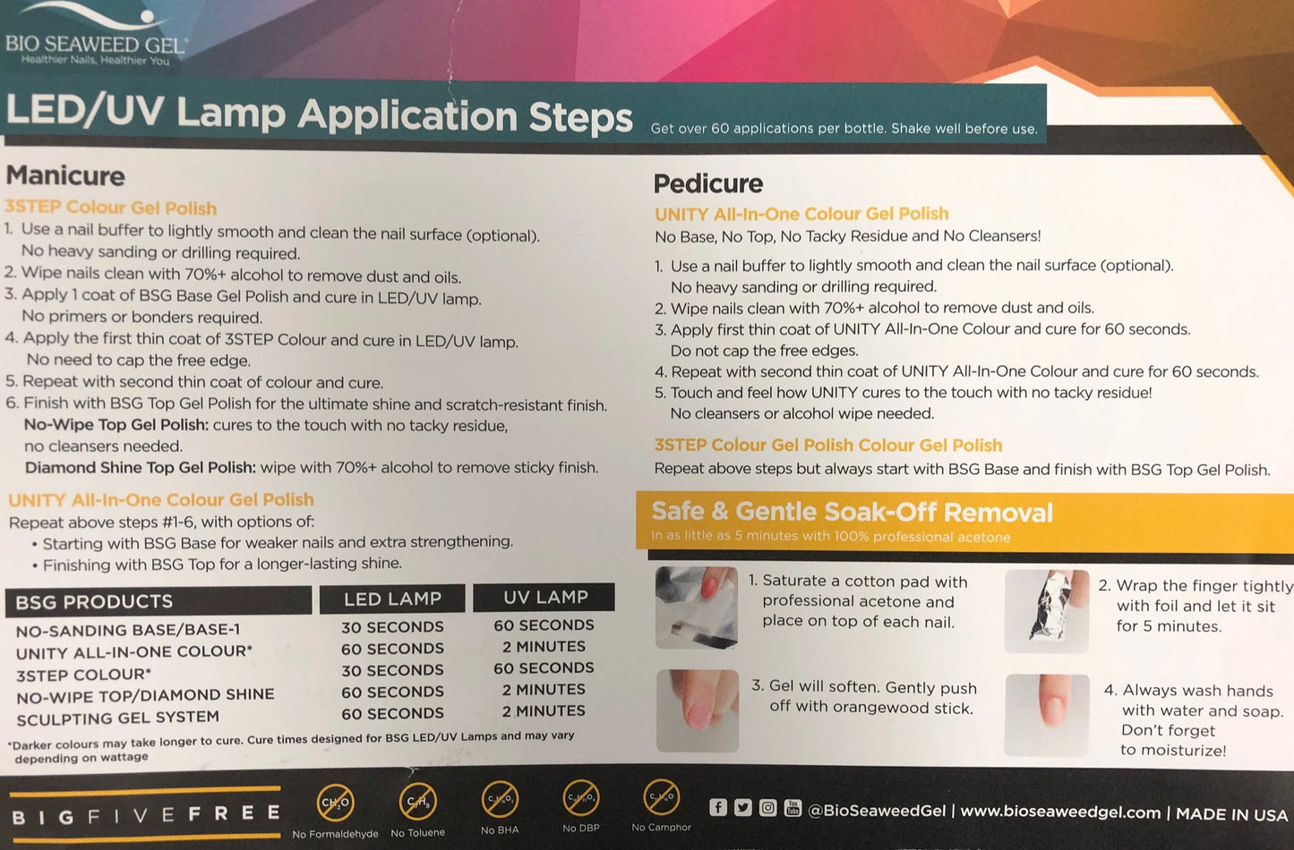 BIO SEAWEED GEL 3STEP 39 GUM DROP