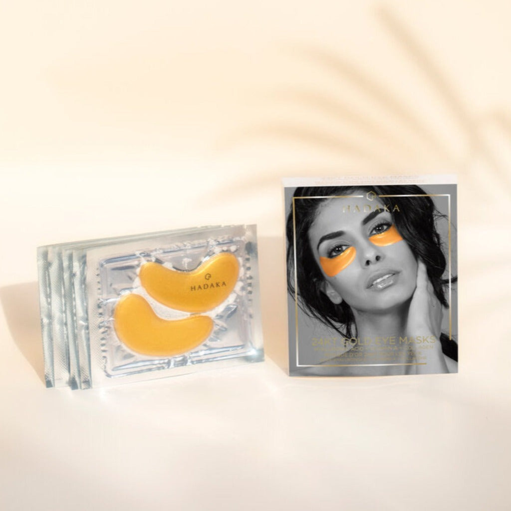 HADAKA 24 KT Gold Eye Mask