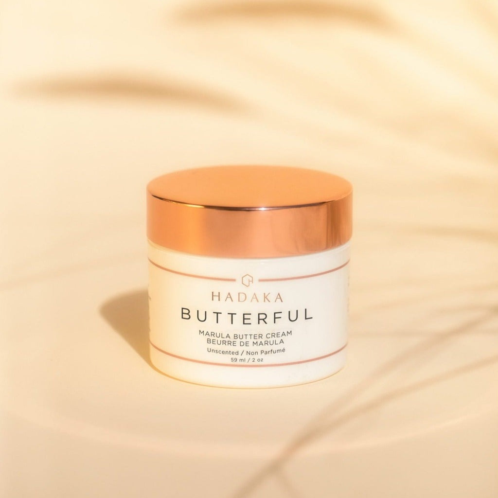 HADAKA BUTTERFUL Marula Body Butter. Unscented