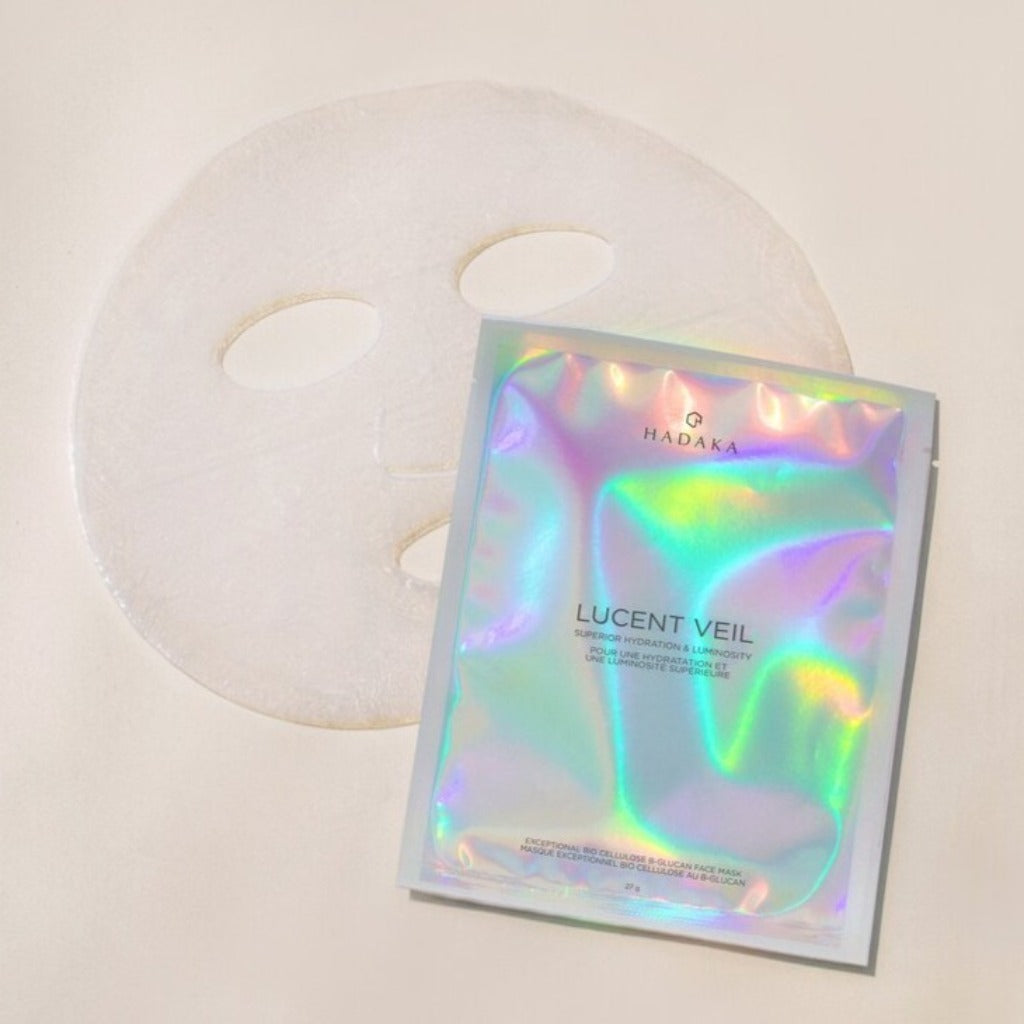 HADAKA LUCENT VEIL Biocellulose Beta-Glucan Face Mask