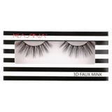 KASINA EYELASHES Professional Band Lashes Vegan MINK quality but Synthetic source Tapered Ends - for Seamless Blending with your Natural lashes Black