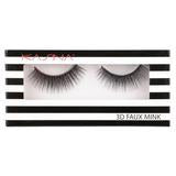 KASINA EYELASHES Professional Band Lashes Vegan MINK quality but Synthetic source Tapered Ends - for Seamless Blending with your Natural lashes Black