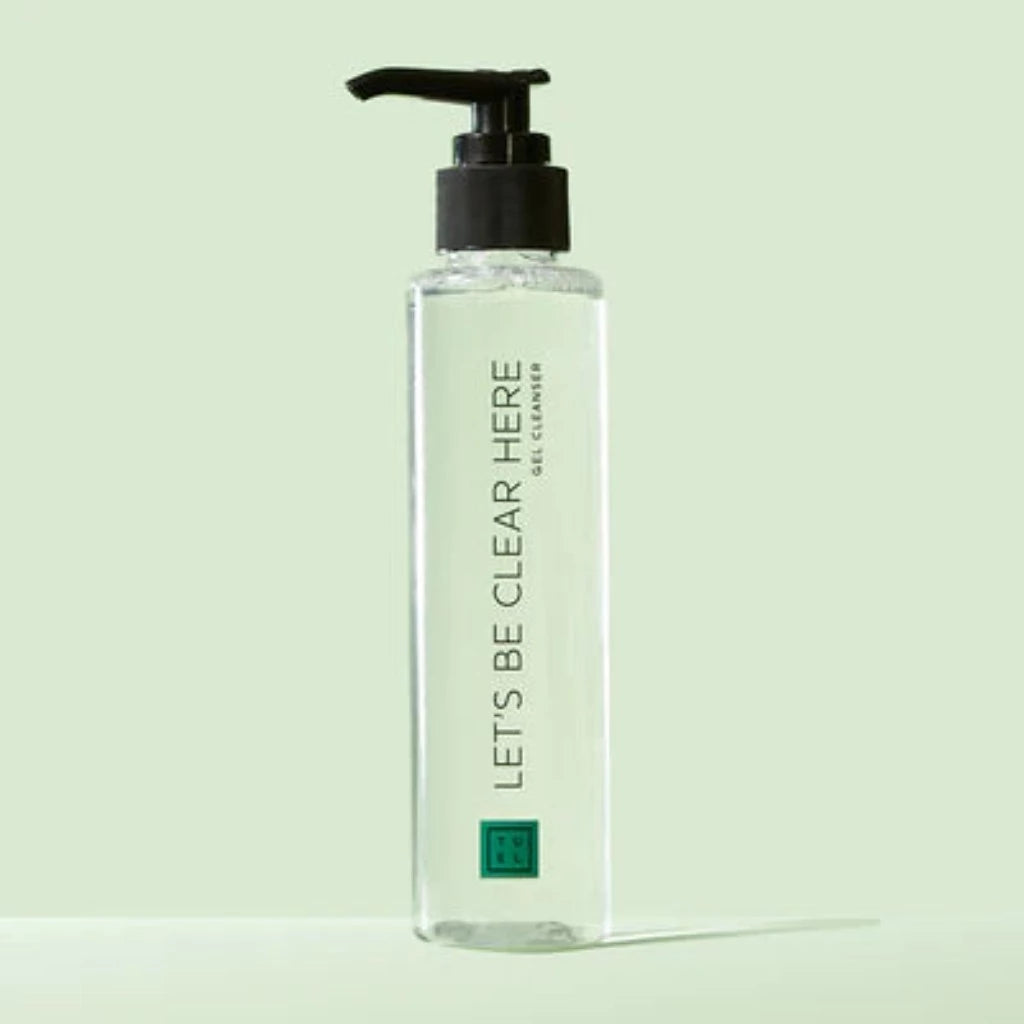 TUEL DETOX LET'S BE CLEAR HERE GEL CLEANSER