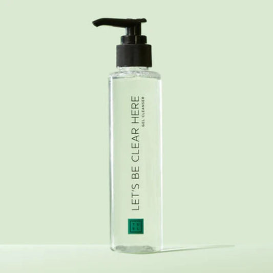 TUEL DETOX LET'S BE CLEAR HERE GEL CLEANSER