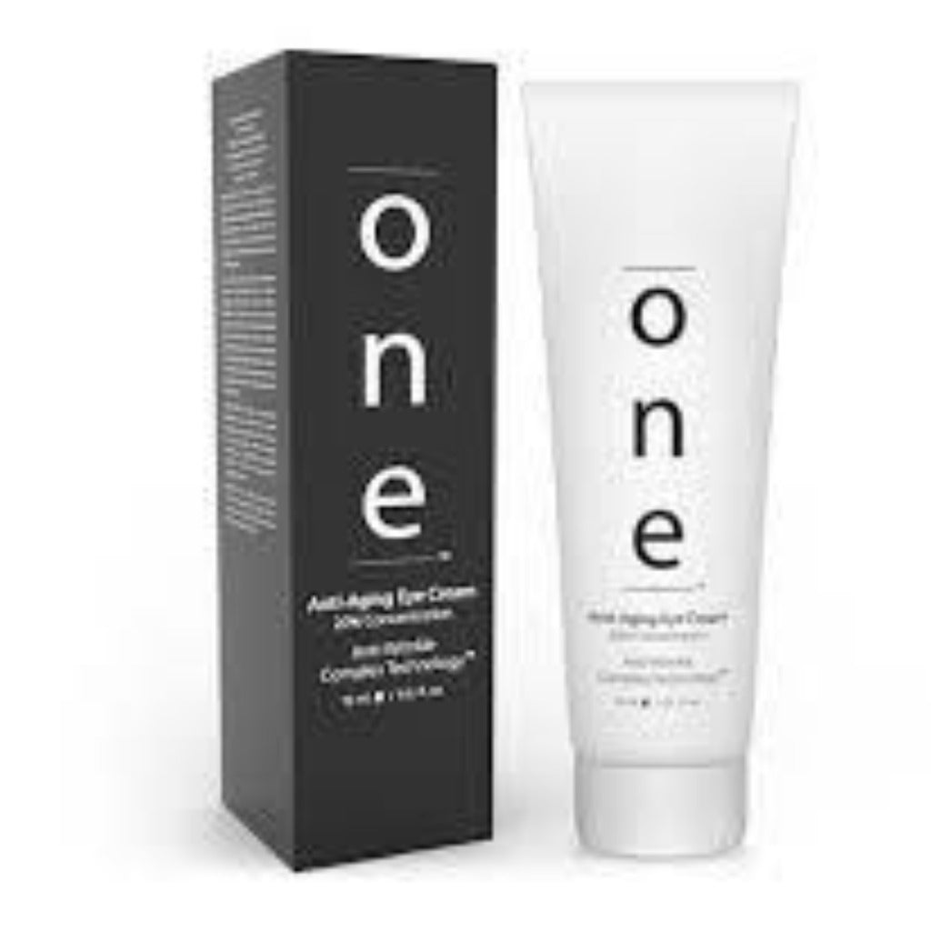 SERENE - ONE - EYE CREAM Rich, nourishing eye and lip cream with 20% actives formulated with ceramide ll, avocado, vitamin A, vitamin K and peptides to aid in the recovery of age related damage and improve the appearance of delicate skin under the eye. 15 ml