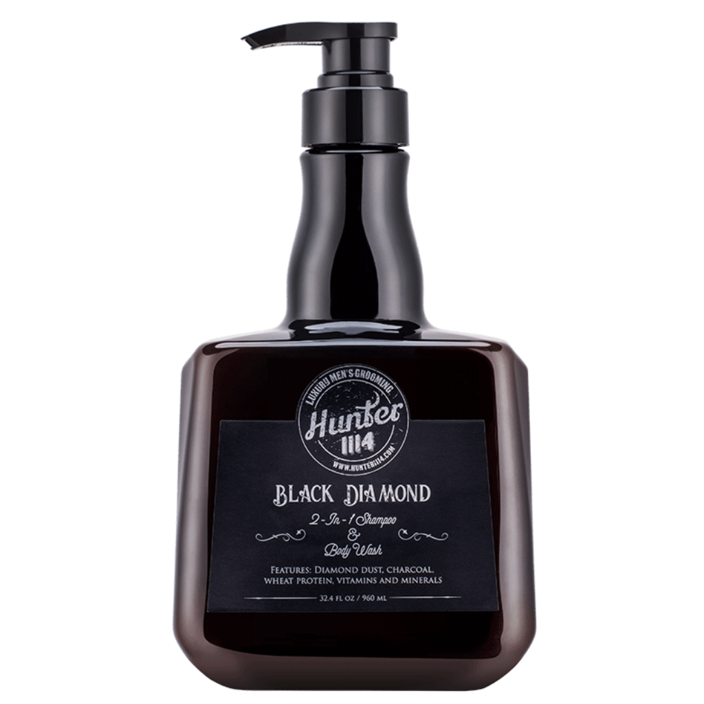 HUNTER BLACK DIAMOND 2-IN-1 SHAMPOO & BODY WASH