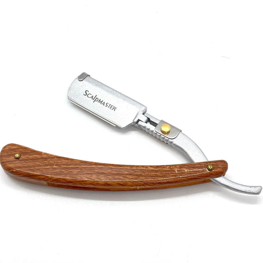 SCALPMASTER PADDLE RAZOR - FAUX WOOD