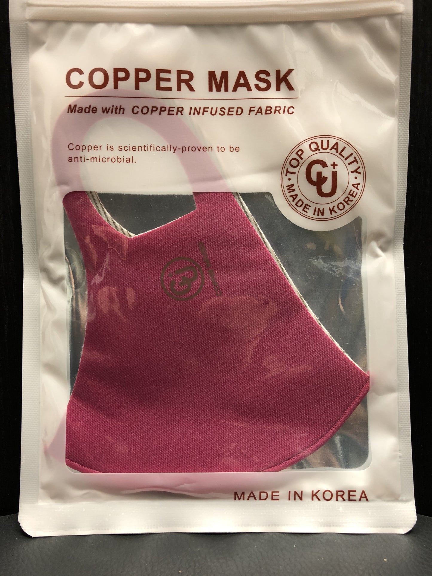 COPPER INFUSED FABRIC MASK - MULTI