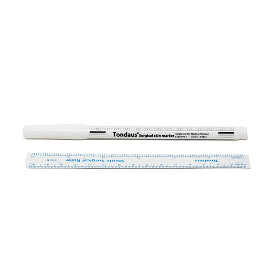 TONDAUS WHITE SURGICAL MARKER & RULER