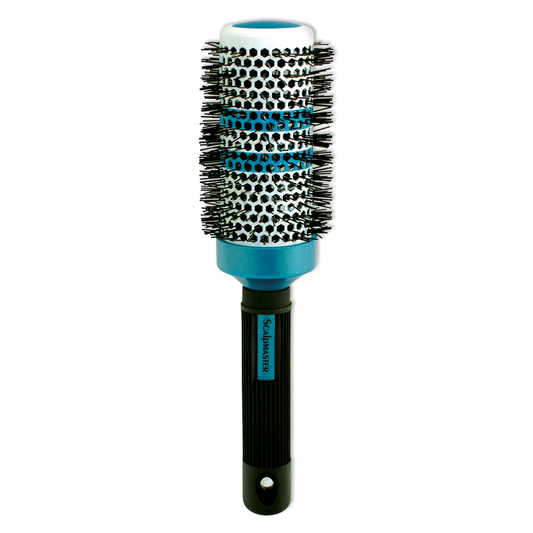 Round 2 1/4" ceramic thermal brush with indicator