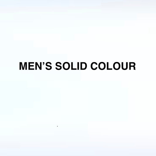 MEN'S SOLID COLOUR