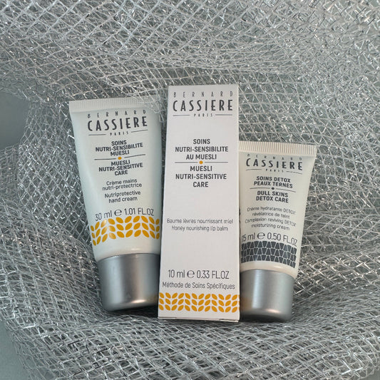 BERNARD CASSIERE TRAVEL KIT - HAND / LIP / FACE