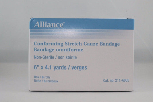 ALLIANCE STRETCH GAUZE BANDAGE 6"