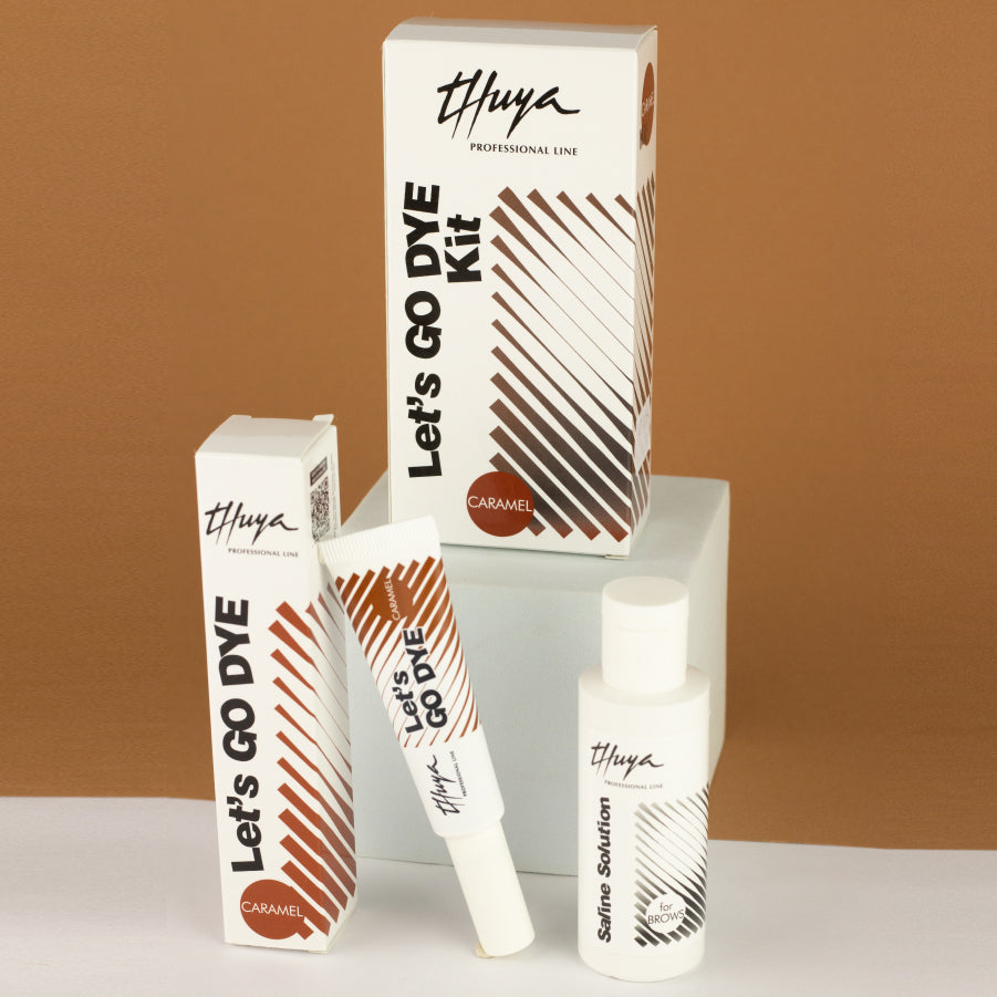 THUYA Let's Go Dye kit CARAMEL kit *NEW