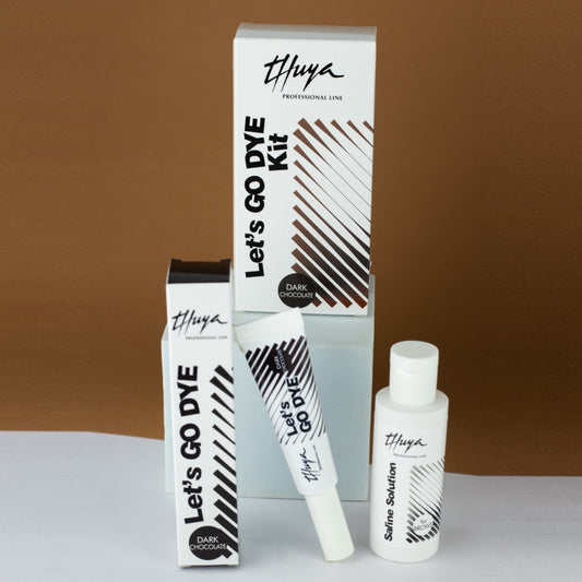THUYA Let's Go Dye kit DARK CHOCOLATE *NEW
