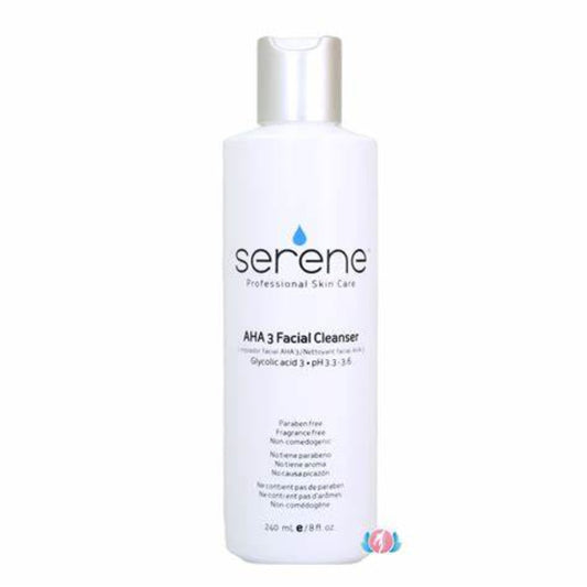 SERENE 3 AHA FACIAL CLEANSER