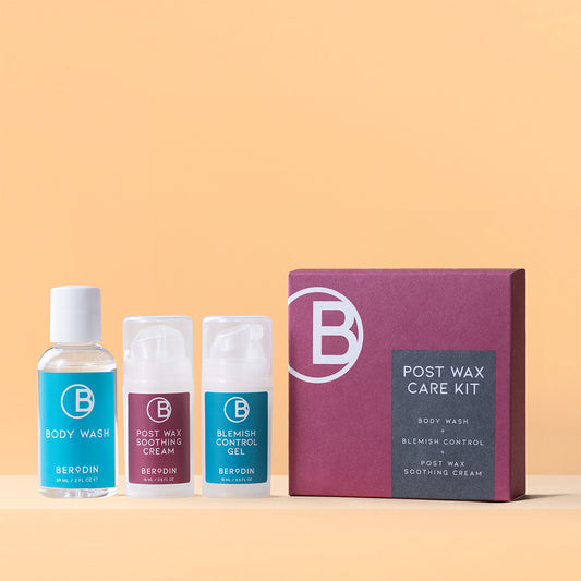 BERODIN POST WAX TRIO TRAVEL MINI KIT