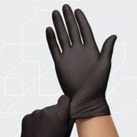 VERSASHIELD BLACK STORM NITRILE GLOVES