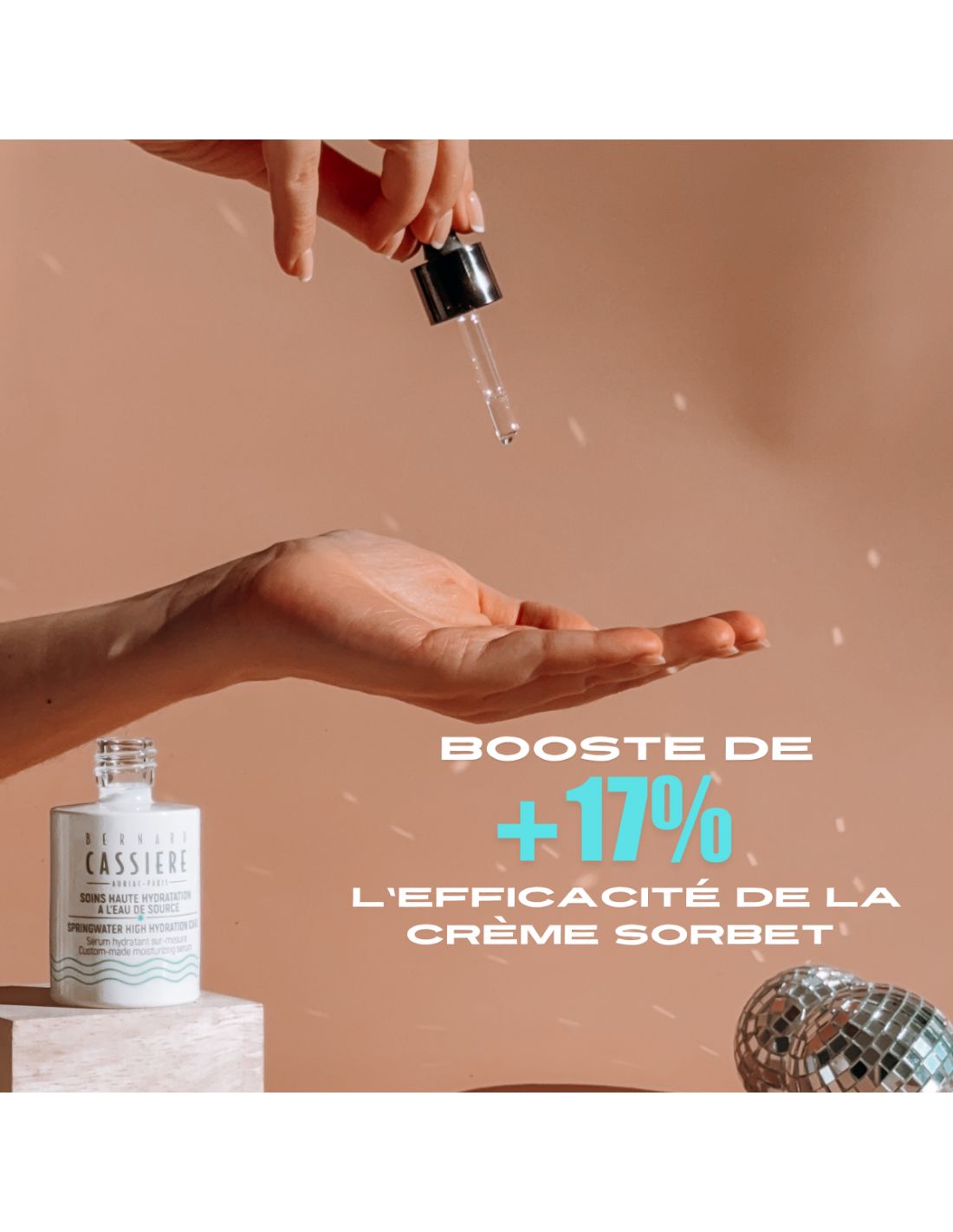 BERNARD CASSIERE SPRINGWATER CUSTOM MADE MOISTURIZING SERUM