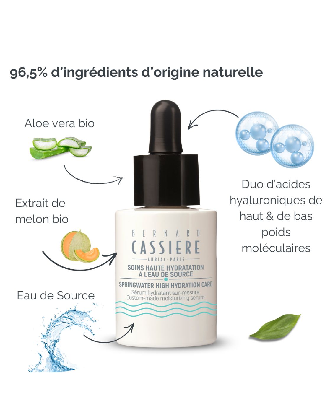 BERNARD CASSIERE SPRINGWATER CUSTOM MADE MOISTURIZING SERUM