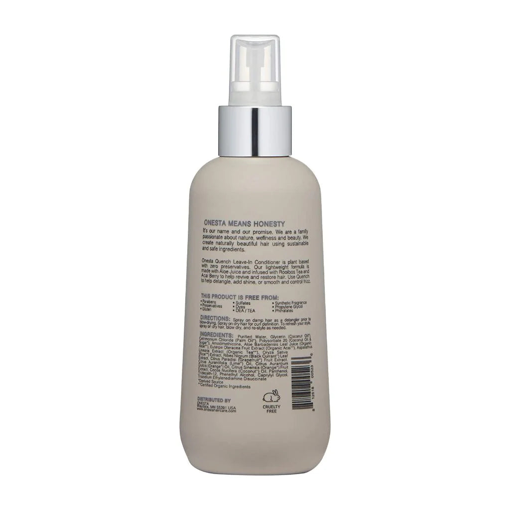 ONESTA QUENCH LEAVE IN CONDITIONER 8OZ