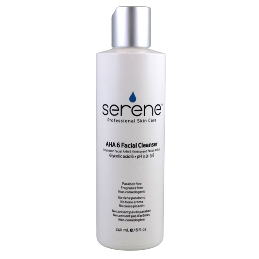 SERENE - AHA 6 FACIAL CLEANSER