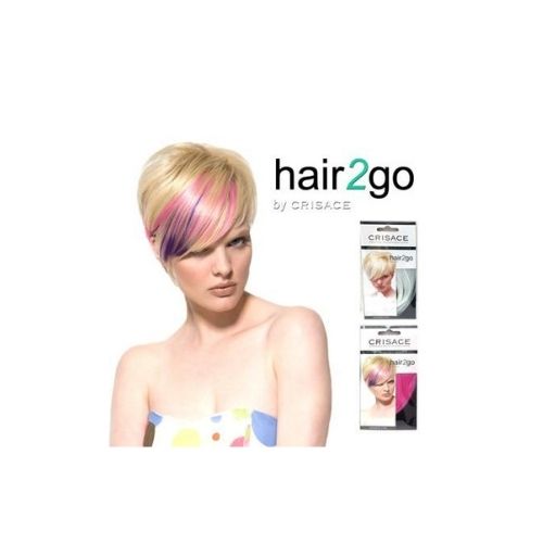 'Hair 2 Go' - Black Clip-in bang(fringe) extensions Natural-feeling fibre  Add Style and Volume May be heat-styled up to 180F 6"  