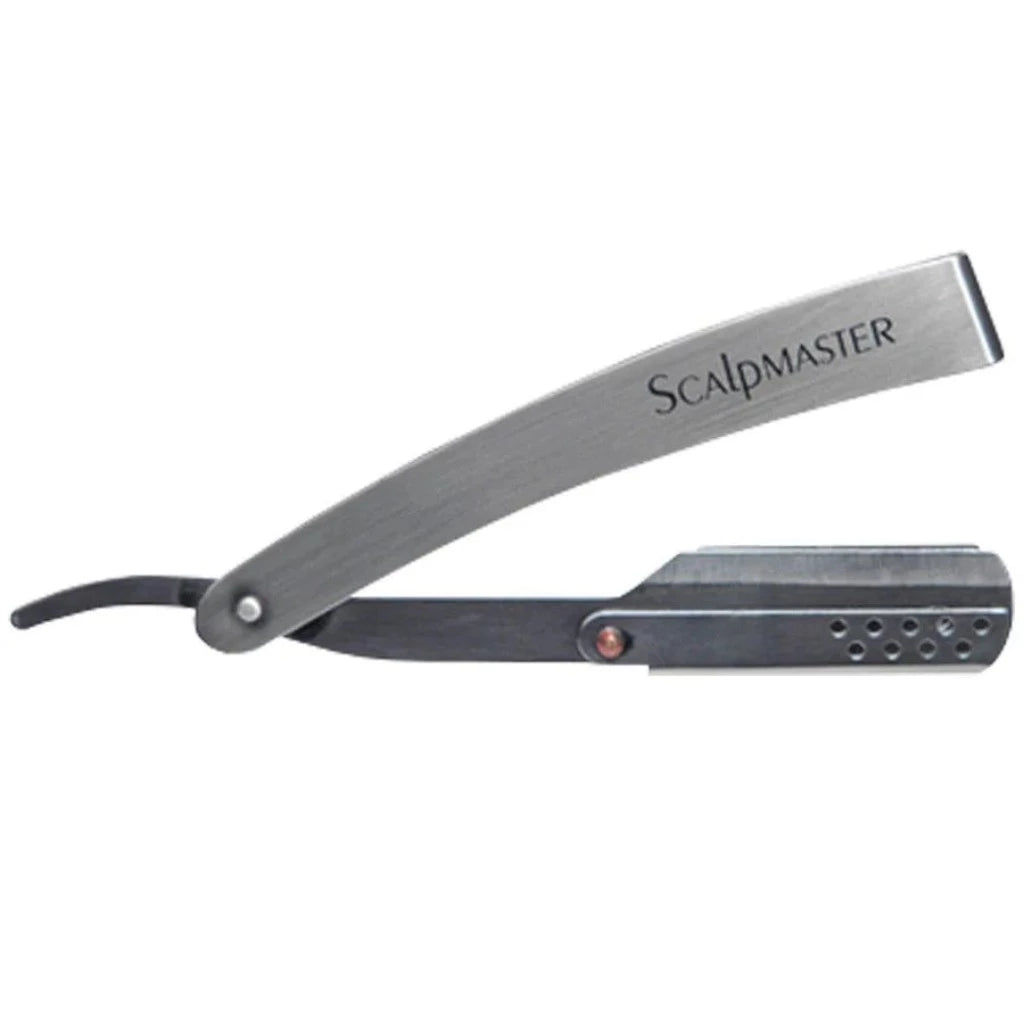 SCALPMASTER DELUXE STRAIGHT RAZOR